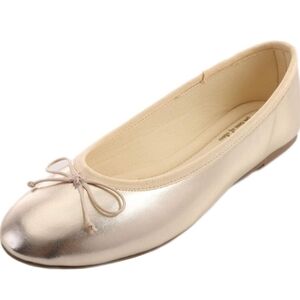 Amazon Essentials Gold Ballet Flats
